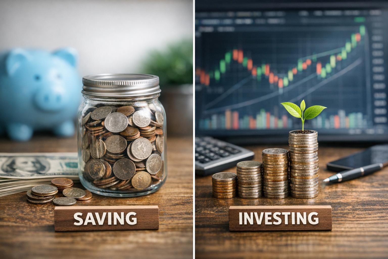 Saving vs Investing: What Is the Difference?